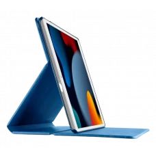 Husă pentru tabletă Cellularline Folio - iPad 10.2, Piele artificială, Albastru