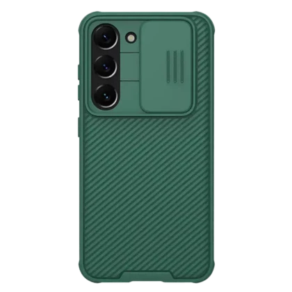 Husă Nillkin Galaxy S23+ Camshield Pro, Verde închis