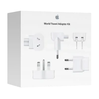 Adaptor de rețea Apple Travel Adapter Kit MD837, Alb