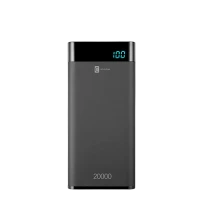 Портативное зарядное устройство Cellularline FreePower MANTA 20000, 20мА·ч, Чёрный