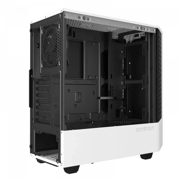 Компьютерный корпус Gamemax Panda T802 WT, Midi-Tower, Без блока питания, Белый