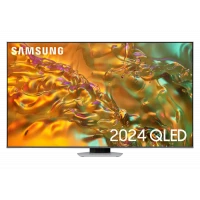 65 QLED SMART Телевизор Samsung QE65Q80DAUXUA, 3840x2160 4K UHD, Tizen 8.0, Серебристый