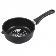 Tigaie AMT Gastroguss I-720-E, 1,3L, 20cm, Negru