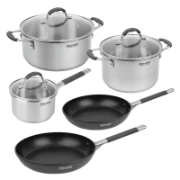 Set de vase Rondell RDS-1413, 4,7L, Oțel inoxidabil