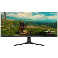 34 Игровой монитор DELL AW3423DWF, QD OLED 3440x1440 WQHD, Чёрный