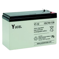 Sursă de alimentare neîntreruptibilă Yuasa Yucel Y7-12 , 12V 7Ah