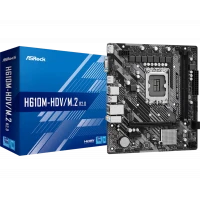 Placă de bază ASRock H610M-HDV/M.2 R2.0, LGA1700, Intel H610, Micro-ATX