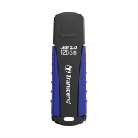 Memorie USB Transcend JetFlash 810, 128GB, Negru/Albastru