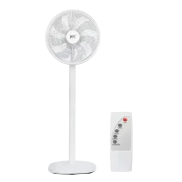 Ventilator JEC LFSY-4003, Alb
