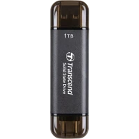 SSD portabil extern Transcend ESD310C, 1 TB, Negru (TS1TESD310C)
