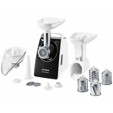 Mașină de tocat carne Bosch CompactPower MFW3850B, Alb