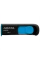USB Flash накопитель ADATA UV128, 16Гб, Черный/Синий