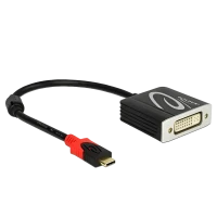 Adaptor Video APC Electronic APC-631003, Type-C - DVI-D (F), 0,1m, Negru