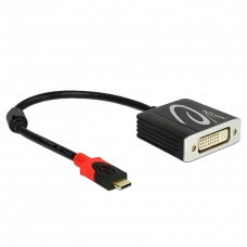 Adaptor Video APC Electronic APC-631003, Type-C - DVI-D (F), 0,1m, Negru