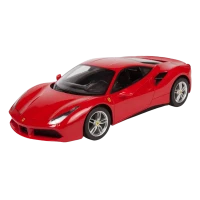 Jucărie cu telecomandă Rastar Ferrari 488 GTB & VR Glasses, 1:14, Roșu (79800/75600)