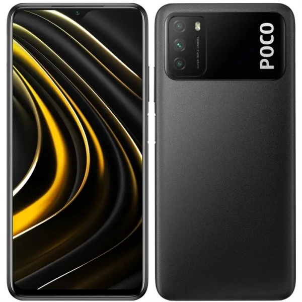 Смартфон Xiaomi Poco M3, 128Гб/4Гб, Чёрный