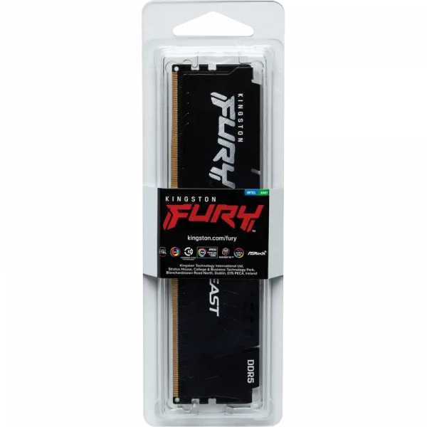 Memorie RAM Kingston FURY Beast, DDR5 SDRAM, 6000 MHz, 8GB, KF560C30BB-8