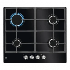 Plită pe gaz Electrolux KGG6426K, Negru