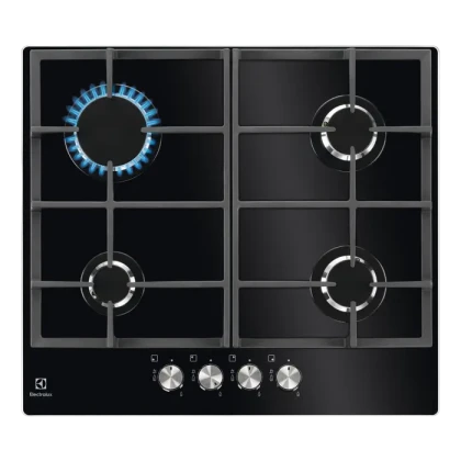 Plită pe gaz Electrolux KGG6426K, Negru