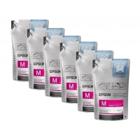 Картриджи с чернилами в упаковке Epson Ink Supply Unit UltraChrome DS T46D340, Пурпурный