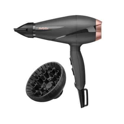 Фен BaByliss Smooth Pro 6709DE, 2100 Вт, Чёрный