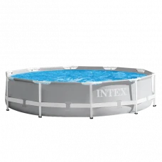Piscină cu cadru metalic Intex Metal Frame, 4485L, Gri, 26700