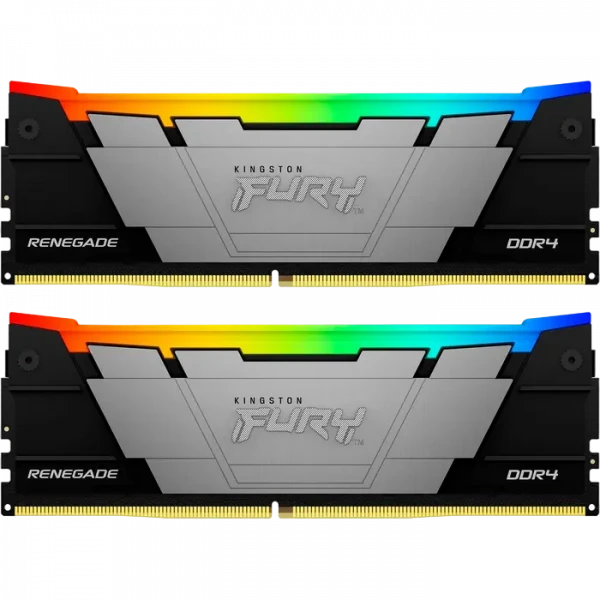 Memorie RAM Kingston FURY Renegade RGB, DDR4 SDRAM, 3200 MHz, 64GB, KF432C16RB2AK2/64