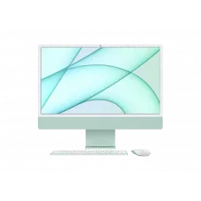 Computer All-in-One Apple iMac A2439, 24, M1 with 8-core CPU and 7-core GPU, 8GB/256GB, macOS Big Sur, Verde