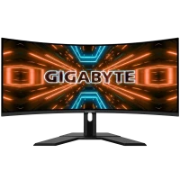 34 Игровой монитор Gigabyte G34WQC A, VA 3440x1440 WQHD, Чёрный