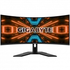 34 Monitor Gaming Gigabyte G34WQC A, VA 3440x1440 WQHD, Negru