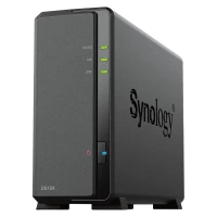 Stocare atașată la rețea SYNOLOGY DS124, Negru