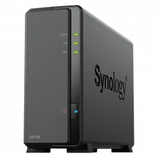 Stocare atașată la rețea SYNOLOGY DS124, Negru