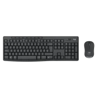 Set Tastatură + Mouse Logitech MK370, Fără fir, Negru