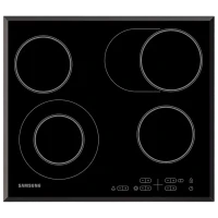 Электрическая варочная панель Samsung NZ64T3516QK/WT, Чёрный