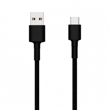 Cablu de încărcare Xiaomi Braided, USB Type-A/USB Type-C, 1m, Negru