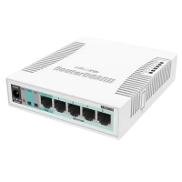 Comutator MikroTik RB260GS, Alb
