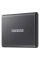 SSD portabil extern Samsung Portable SSD T7, 2 TB, Grey (MU-PC2T0T/WW)
