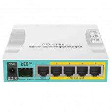 Router MikroTik hEX PoE, Alb