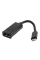 Adaptor Video Cablexpert A-CM-DPF-01, Type-C - DisplayPort (F), 0,15m, Negru