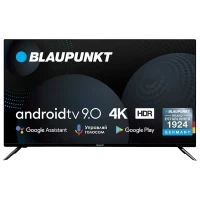 50 LED SMART Телевизор BLAUPUNKT 50UN265, 3840x2160 4K UHD, Android TV, Чёрный
