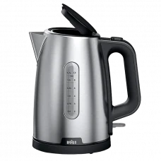 Fierbător electric Braun WK1500 BK, Negru | Inox