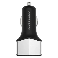 Автомобильное зарядное устройство Nillkin Car charger QC3.0 (USB+Type C), 33Вт, Серебристый