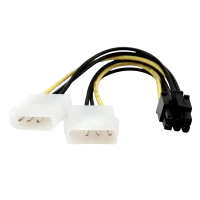 Внутренний кабель питания Cablexpert CC-PSU-6, Чёрный
