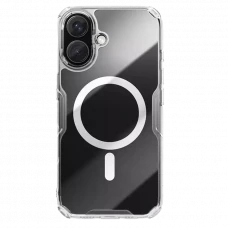Чехол Nillkin iPhone 16 - Nature TPU Pro Magnetic, Прозрачный