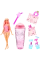 Papușă Barbie Pop Reveal Limonadă cu căpșuni HNW41