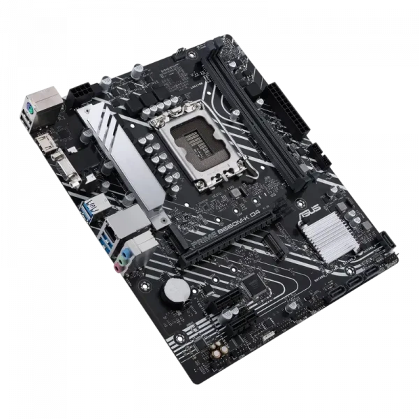 Placă de bază ASUS PRIME B660M-K D4, LGA1700, Intel B660, Micro-ATX