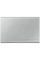 Внешний портативный SSD накопитель Samsung Portable SSD T7 Touch, 2 TB, Серебристый (MU-PC2T0S/WW)