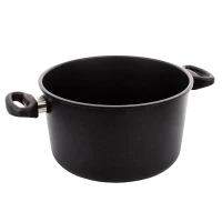 Cratiță AMT Gastroguss AMT-926-E-Z500-L, 6,5L, 26cm, Negru