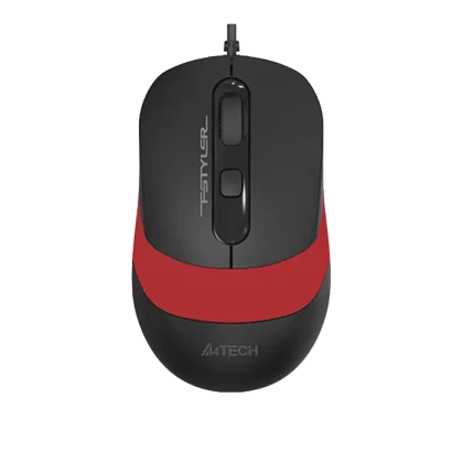 Мышь A4Tech FM10, Черный | Красный