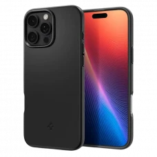 Husă Spigen iPhone 16 Pro Thin Fit Mag Magsafe, Negru